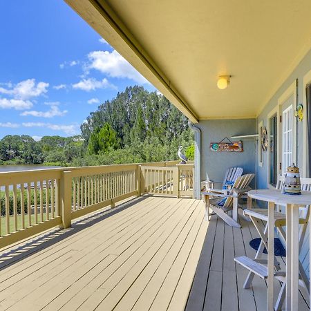 Waterfront Duplex With Dock And Views Near Town! Villa Cedar Key Buitenkant foto