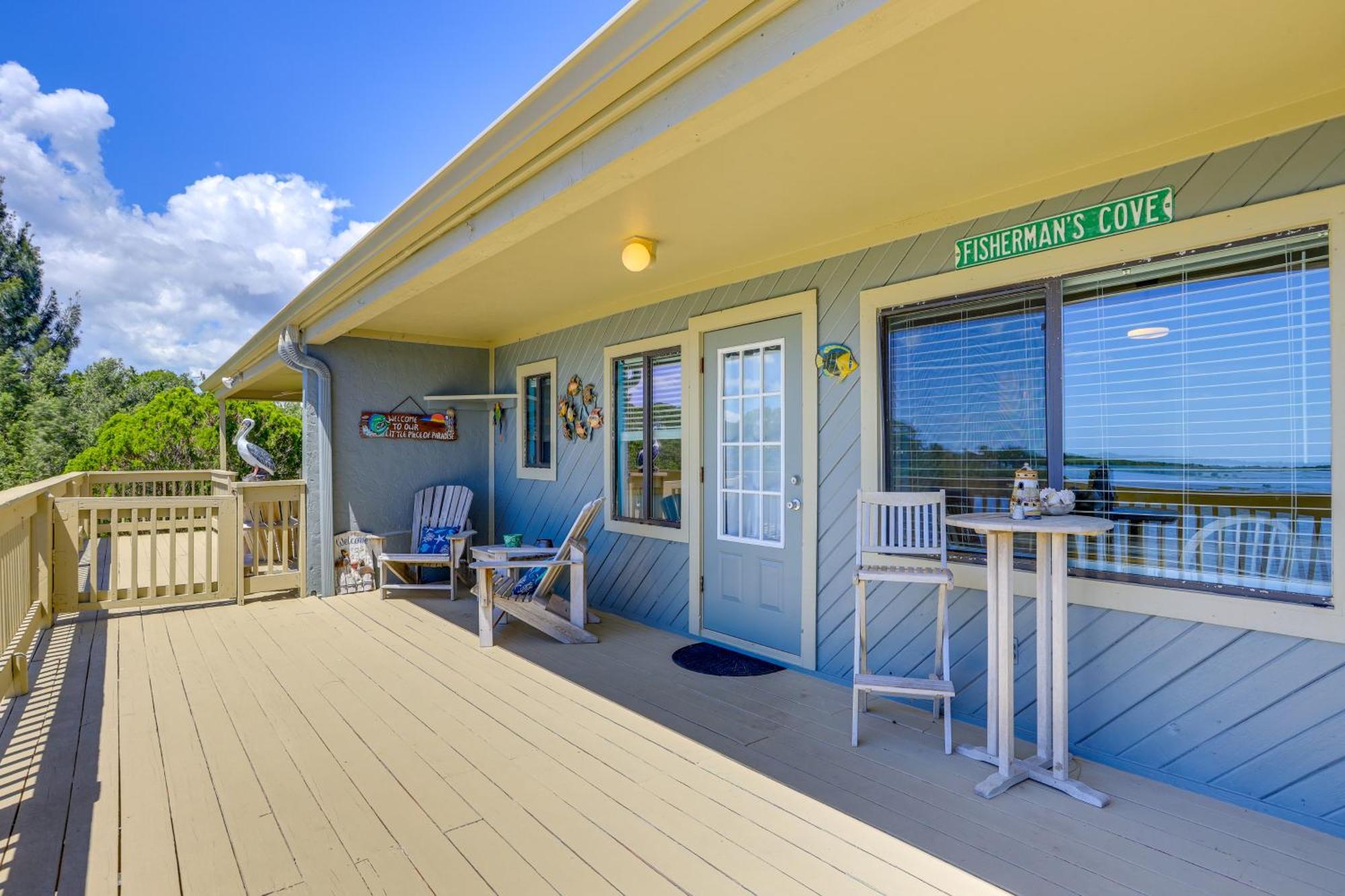 Waterfront Duplex With Dock And Views Near Town! Villa Cedar Key Buitenkant foto